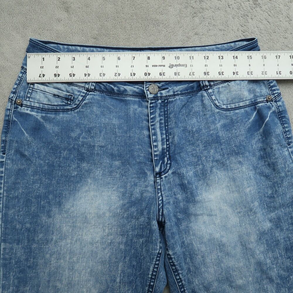 Vanilla Star Jeans Junior's Size 13 Blue Mid-Rise Skinny Pants 28" Inseam - Picture 13 of 14